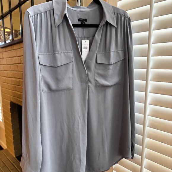 Ann Taylor Camp Blouse NWT - Picture 1 of 2